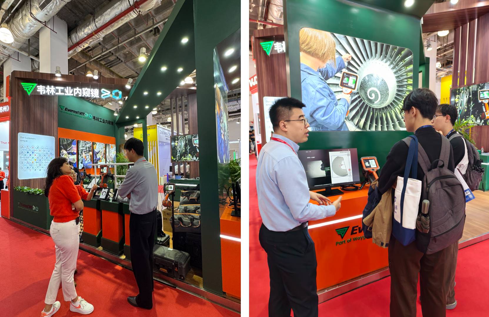 韋林工業(yè)內(nèi)窺鏡產(chǎn)品吸引大量客戶關(guān)注 韋林工業(yè)內(nèi)窺鏡產(chǎn)品吸引大量客戶關(guān)注